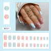 12 Sizes-24 Pcs Press On Nails W324