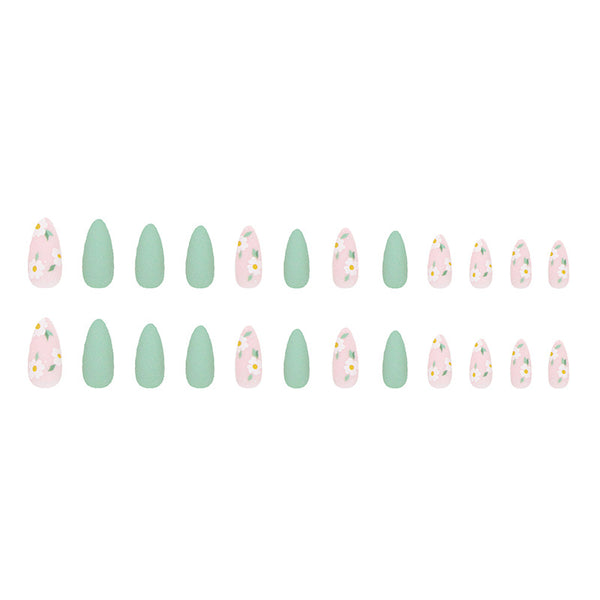 12 Sizes-24 Pcs Press On Nails W487