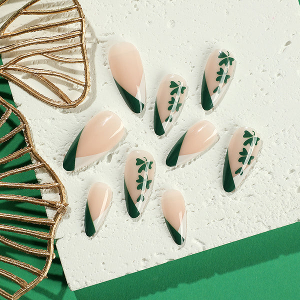 12 Sizes-24 Pcs Press On Nails JP2299