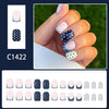 12 Sizes-24 Pcs Press On Nails C1422