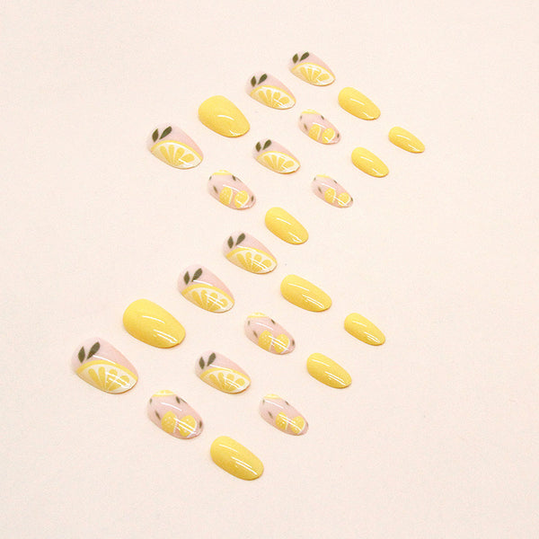 12 Sizes-24 Pcs Press On Nails W938