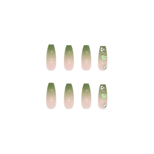12 Sizes-24 Pcs Press On Nails Z329