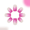 12 Sizes-24 PcsPress On Nails C841