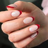 12 Sizes-24 Pcs Press On Nails C1433