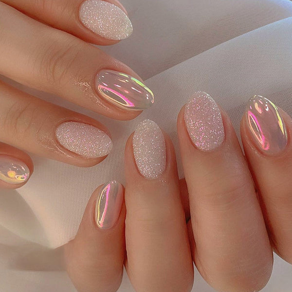 12 Sizes-24 Pcs Press On Nails W974