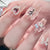 12 Sizes-24 PcsPress On Nails CZ212