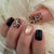 12 Sizes-24 Pcs Press On Nails C1431