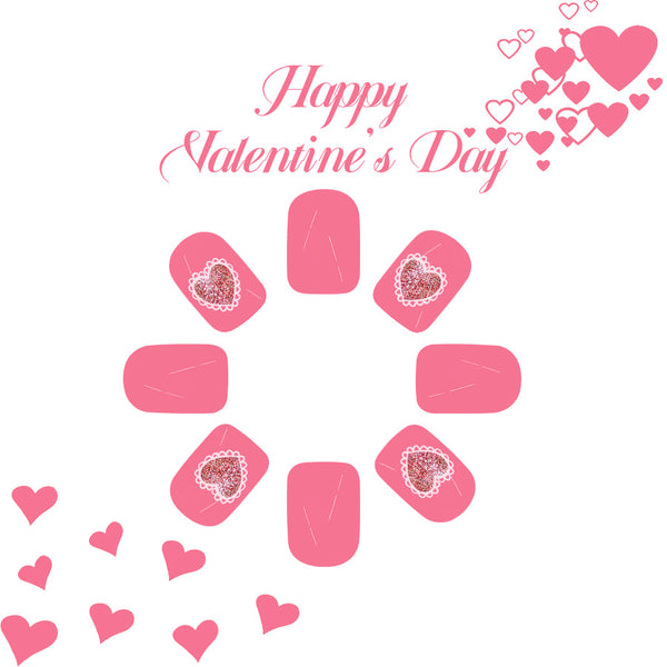 12 Sizes-24 PcsPress On Nails C778