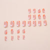12 Sizes-24 Pcs Press On Nails W1865