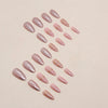 12 Sizes-24 Pcs Press On Nails W1434