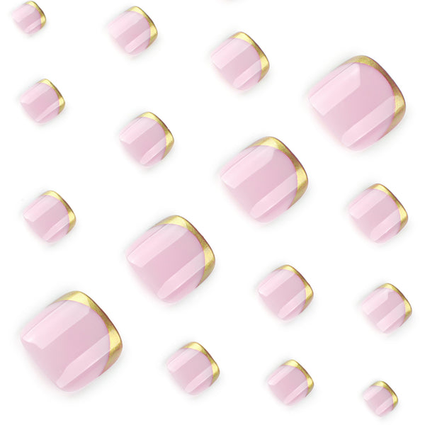 12 Sizes-24 Pcs Press On Nails JP3803