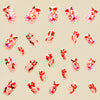 12 Sizes-24 Pcs Press On Nails Y505