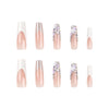12 Sizes-24 Pcs Press On Nails JP2933