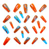 12 Sizes-24 Pcs Press On Nails Y678