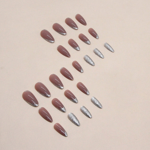 12 Sizes-24 Pcs Press On Nails W631