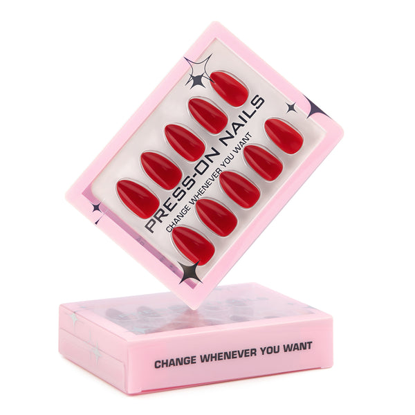 Glamhalo Premiere 30pcs Press On Nails – Eco-Friendly Perfect Fit - GD38