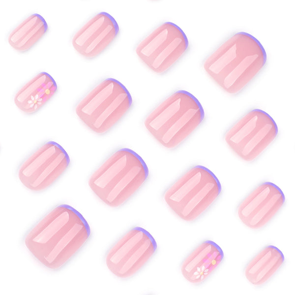 12 Sizes-24 Pcs Press On Nails JP3927