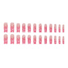 12 Sizes-24 Pcs Press On Nails G007