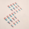 12 Sizes-24 Pcs Press On Nails Z707