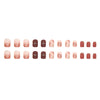 12 Sizes-24 Pcs Press On Nails R702