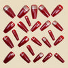 12 Sizes-24 Pcs Press On Nails Y1494