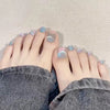 12 Sizes-24 Pcs Press On Nails F148