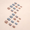 12 Sizes-24 Pcs Press On Nails Z750
