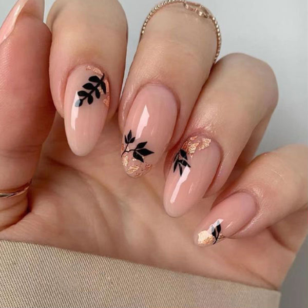 12 Sizes-24 Pcs Press On Nails W246