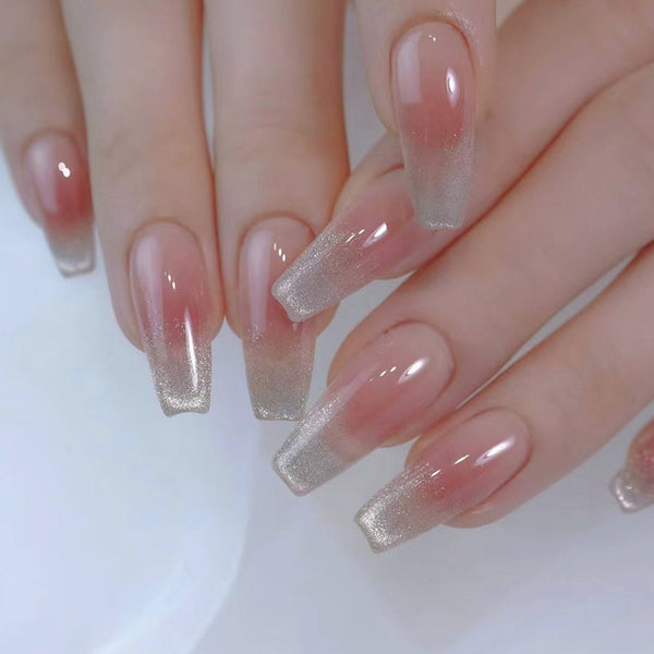 12 Sizes-24 Pcs Press On Nails W1294