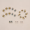 12 Sizes-24 Pcs Press On Nails W1073