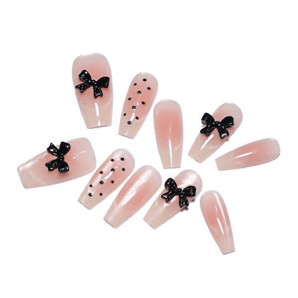 12 Sizes-24 Pcs Press On Nails nail-accessory