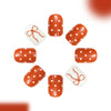 12 Sizes-24 Pcs Press On Nails C1423