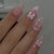 12 Sizes-24 Pcs Press On Nails JP4074