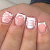 12 Sizes-24 Pcs Press On Nails W1098