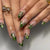 12 Sizes-24 Pcs Press On Nails W445