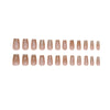 12 Sizes-24 Pcs Press On Nails R862