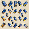 12 Sizes-24 Pcs Press On Nails Y1163