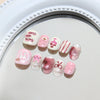 12 Sizes-24 Pcs Press On Nails K027