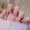 12 Sizes-24 Pcs Press On Nails Z343