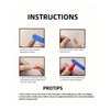 12 Sizes-24 Pcs Press On Nails Glitter-1-24pcs