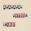 12 Sizes-24 Pcs Press On Nails Y1246