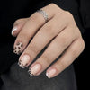 12 Sizes-24 Pcs Press On Nails W2193