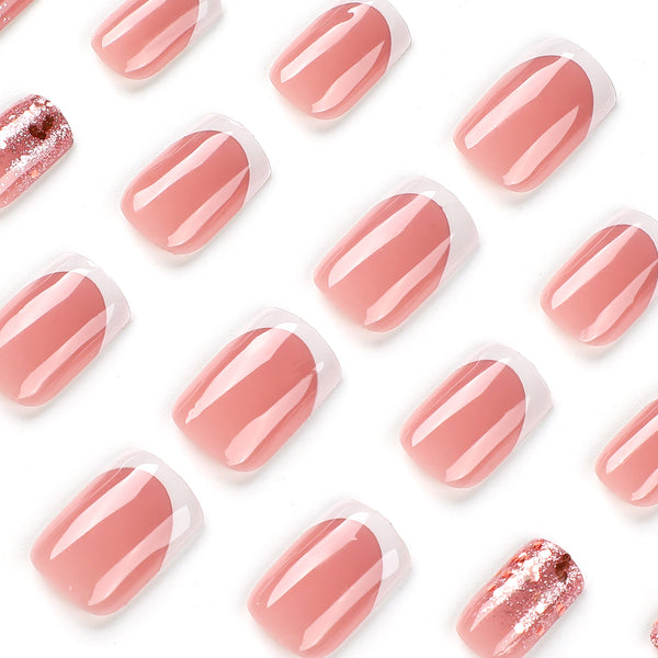 12 Sizes-24 Pcs Press On Nails JP2568