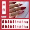 12 Sizes-24 Pcs Press On Nails W366