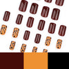 12 Sizes-24 Pcs Press On Nails JP3603