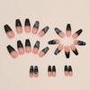 12 Sizes-24 Pcs Press On Nails Z650