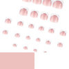 12 Sizes-24 Pcs Press On Nails JP4247