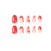 12 Sizes-24 Pcs Press On Nails JP1395
