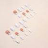 12 Sizes-24 Pcs Press On Nails W903