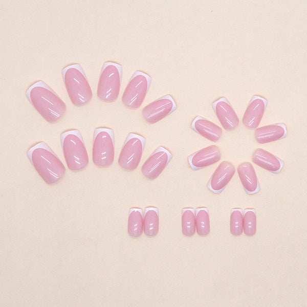 12 Sizes-24 Pcs Press On Nails W1064